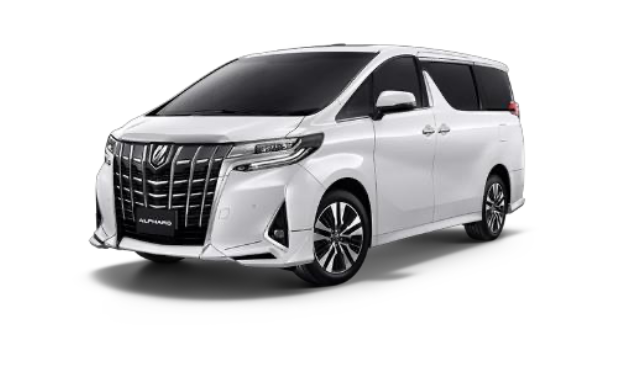 Luxury Toyota Alphard Premium Vehicle for VIP Airport Transfers at Suvarnabhumi Airport and Don Mueang Airport in Bangkok, Thailand